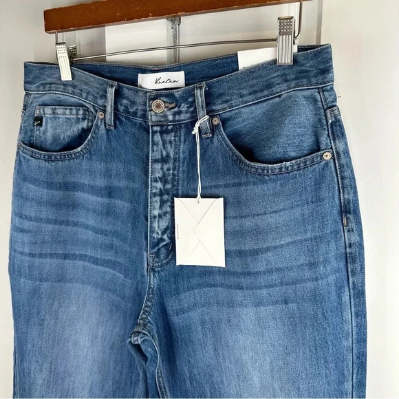 NEW KanCan Dixon Ultra High Rise 90's button fly Boyfriend Jeans size 11/29 NWT - Picture 9 of 12